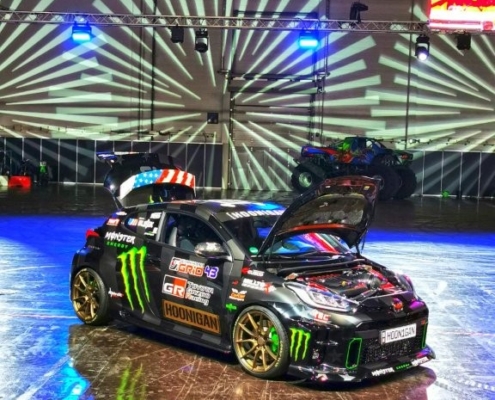Toyota GR Yaris Ken Block Tribute auf der Essen Motor Show 2025 – Umgebaut von uns