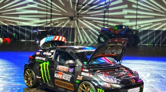 Toyota GR Yaris Ken Block Tribute auf der Essen Motor Show 2025 – Umgebaut von uns