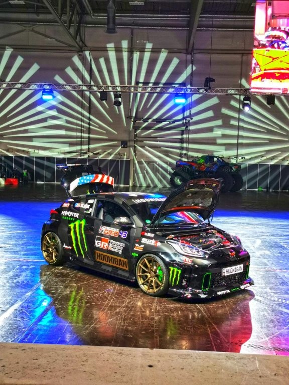 Toyota GR Yaris Ken Block Tribute auf der Essen Motor Show 2025 – Umgebaut von uns